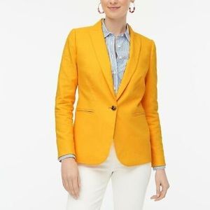 NWT J Crew linen cotton blend women’s blazer Sz 4